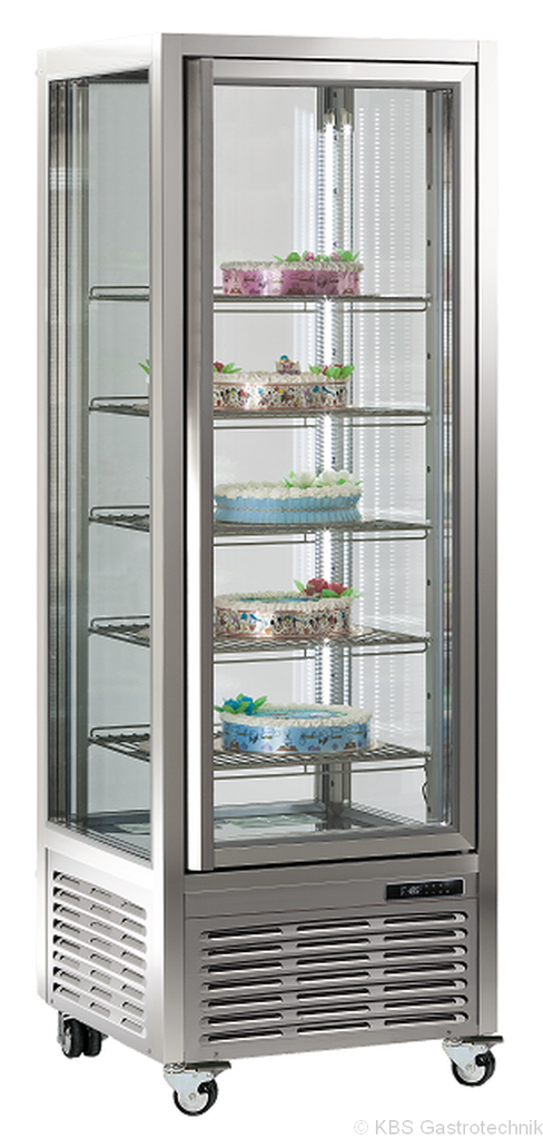 Panoramavitrine DIVA 450 R Umluftkühlung - KBS