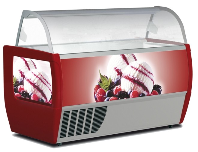 Speiseeis-Vitrine Rumba 13 T Pro - Framec