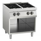 Gas-Kochfläche 4 Brenner24 kW offener Unterbau - KBS
