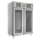 Edelstahl Glastürkühlschrank KU 1426 G - KBS