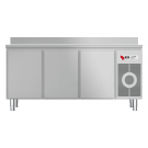 Kühltisch mit Arbeitsplatte aufgekantet KTF 3220 O Zentralkühlung - KBS