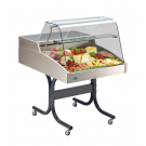 Mehrzweckvitrine Super 1250 mit geradem Glasaufbau - KBS