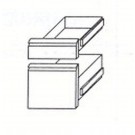 Schubladensatz 1/3 +2/3 Kühltischschubladensatz - KBS