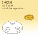 Nudelform Gnocchi für Nudelmaschine 1,5kg - KBS