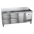 Kühltisch Ready KT3004 mit Aufkantung - KBS