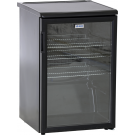 Glastürkühlschrank K 140G schwarz - KBS