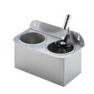 i.ScoopShower Silver WATERSTOPPortioniererdusche Unlimited Silver WATERSTOP Rund