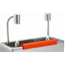Anbauspüle mit Portionierer Dusche/Trockner/ Wandhalterung 34 cm - Geppetto-Eis