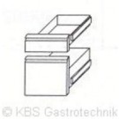 Schubladensatz 1/3 +2/3Kühltischschubladensatz - KBS