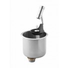 Portioniererdusche Comfort Silver WATERSTOP Rund , Lölsberg