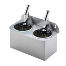 Portioniererdusche Unlimited Silver WATERSTOP Rund , Lölsberg