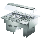 Salatbar Isola 4M VT Inox - KBS
