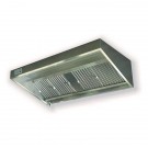 Wandhaube Trapezform 160x70cmAnschlußfertig -Filter Typ B - KBS
