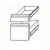 Schubladensatz 1/3 +2/3 Kühltischschubladensatz KTE Serie - KBS